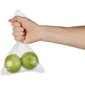 Пакет фасовочный 30х40 см ПНД 15 мкм прозрачный (600 штук в упаковке, 2194396)