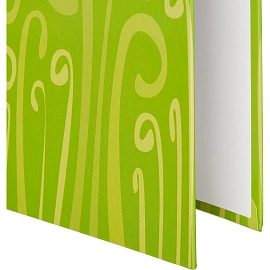 Папка-регистратор Attache Fantasy 75 мм салатовая/зелёная ламинированный картон/бумага