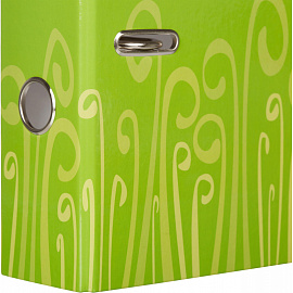 Папка-регистратор Attache Fantasy 75 мм салатовая/зелёная ламинированный картон/бумага