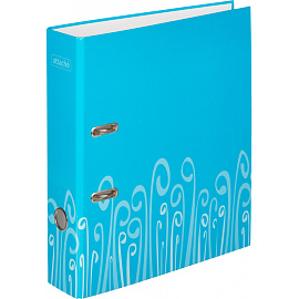 Папка-регистратор Attache Fantasy 75 мм голубая ламинированный картон/бумага