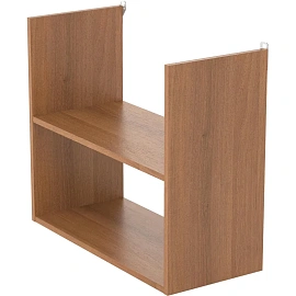 Полка навесная Easy One LT 143-24.84 (орех, 650х292х569 мм)