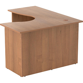 Стол эргономичный Easy to lead Easy One 143-24,112 правый (орех, 1400х1200х740 мм)