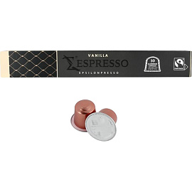 Кофе в капсулах для кофемашин Epsilonpresso Vanilla (10 штук в упаковке)