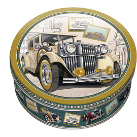 Печенье сдобное Regnum Ретромобиль со сливочным маслом 400 г