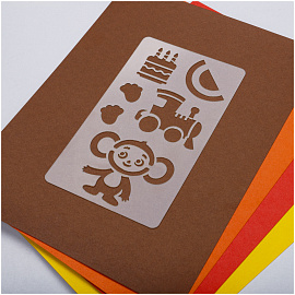 Набор трафаретов Мульти-Пульти "Чебурашка