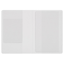 Обложка для паспорта OfficeSpace "Floral", ПВХ, 2 кармана, ассорти