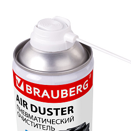 Баллон со сжатым воздухом BRAUBERG ДЛЯ ОЧИСТКИ ТЕХНИКИ 520 мл, 513287 фото Баллон со сжатым воздухом BRAUBERG ДЛЯ ОЧИСТКИ ТЕХНИКИ 520 мл, 513287