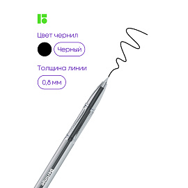 Ручка шариковая Berlingo "Tribase" черная, 1,0мм фото Ручка шариковая Berlingo "Tribase" черная, 1,0мм