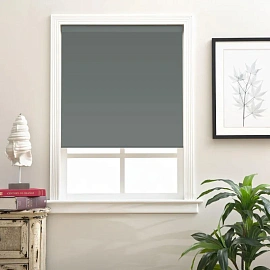 Рулонная штора Sky W2237 V19 полиэстер графит (80х160 см)