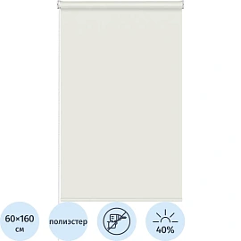 Рулонная штора Комус Мебель Sky W2237 V5, 60х160 бежевый