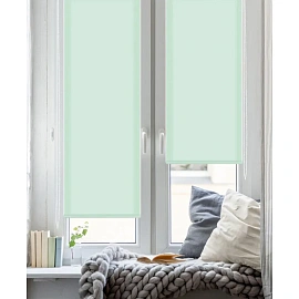 Рулонная штора Stars-W1985 V704 полиэстер мятная (70х160 см)