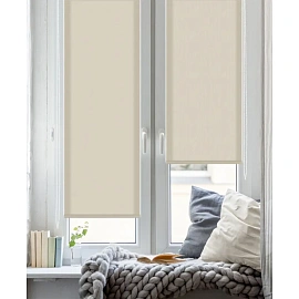 Рулонная штора Stars-W1985 V707 полиэстер бежевая (60х160 см)