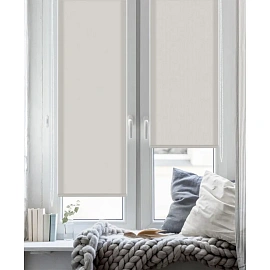Рулонная штора Stars-W1985 V405 полиэстер молочная (55х160 см)