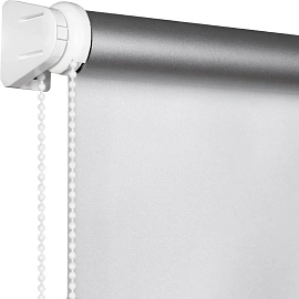 Рулонная штора Blackout silver 537837 V1 полиэстер белая (120х160 см)