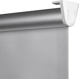 Рулонная штора Blackout silver 537837 V2 полиэстер серая (120х160 см)