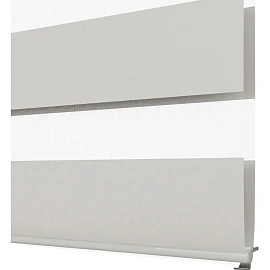 Рулонная штора Angora 538603 V1 День-Ночь полиэстер белая (50х160 см)