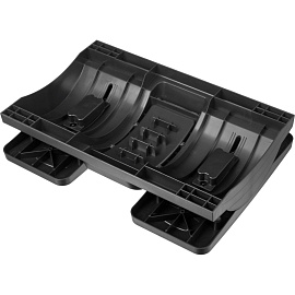 Подставка для ног Дзэн KZ 1958 чёрная (пластик)