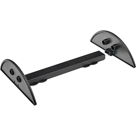 Подставка для ног Прагматик KZ 1960 чёрная (пластик)