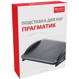 Подставка для ног Прагматик KZ 1960 чёрная (пластик)