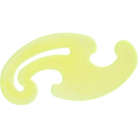 Лекало Стамм Neon Cristal 25 см, 17 см, 12 см пластиковое в ассортименте (3 штуки в упаковке)