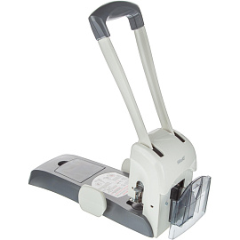 Дырокол мощный KW-Trio Lever-Tech HD до 200 листов серый