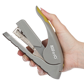 Степлер KW-Trio Level-Touch до 40 листов серый/зелёный энергосберегающий