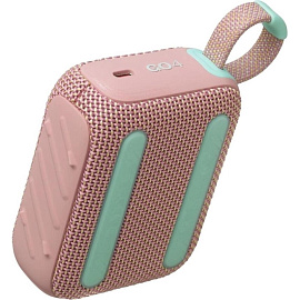 Акустическая система JBL GO 4 розовая (JBLGO4PINK)