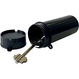 Пенал банковский для ключей пластмассовый 110х40 мм