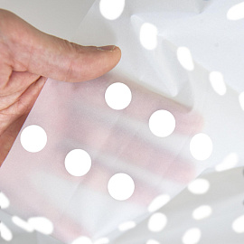 Штора для ванной Fresh Code Сканди 180х180 см ЭВА белая