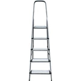 Стремянка стальная/алюминиевая Новая Высота NV 1137 5 ступеней (1137105) фото Стремянка стальная/алюминиевая Новая Высота NV 1137 5 ступеней (1137105)
