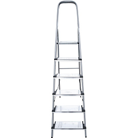 Стремянка стальная/алюминиевая Новая Высота NV 1137 6 ступеней (1137106) фото Стремянка стальная/алюминиевая Новая Высота NV 1137 6 ступеней (1137106)