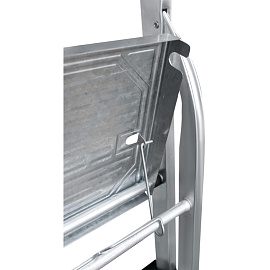 Стремянка алюминиевая Новая Высота NV 1118 5 ступеней (1118105) фото Стремянка алюминиевая Новая Высота NV 1118 5 ступеней (1118105)