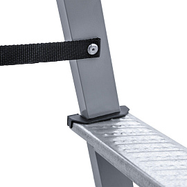 Стремянка стальная двухсторонняя Новая Высота NV 1160 2х4 ступени (1160204) фото Стремянка стальная двухсторонняя Новая Высота NV 1160 2х4 ступени (1160204)