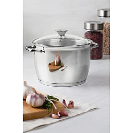 Кастрюля Tramontina Allegra 4.37 л нержавеющая сталь с крышкой