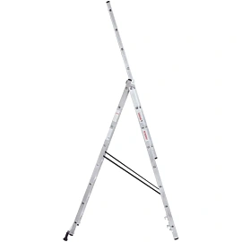 Лестница Новая Высота алюминиевая трёхсекционная 3x24 ступени (1230308) фото Лестница Новая Высота алюминиевая трёхсекционная 3x24 ступени (1230308)