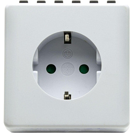 Розетка с электронным таймером Feron TM21 одноместная открытого монтажа белая (23215)