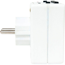 Розетка с электронным таймером Feron TM21 одноместная открытого монтажа белая (23215)