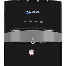 Кулер для воды Aqua Work QRB-73LS чёрный (нагрев и охлаждение)