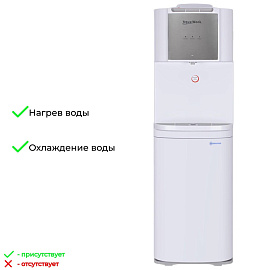 Кулер для воды Aqua Work QRB-84В белый (нагрев и охлаждение) фото Кулер для воды Aqua Work QRB-84В белый (нагрев и охлаждение)