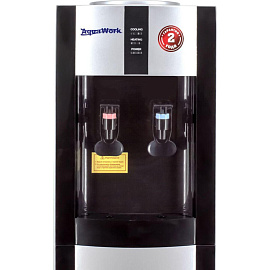 Кулер для воды Aqua Work 16LDR серебристый (нагрев и охлаждение)