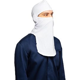 Балаклава для пищевого производства ХАССП белая универсального размера