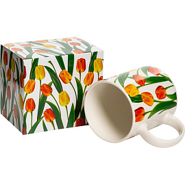 Кружка Olaff Тюльпаны 350 мл