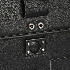 Папка деловая Алекс Спец К из экокожи черного цвета (686/Д/1) фото Папка деловая Алекс Спец К из экокожи черного цвета (686/Д/1)