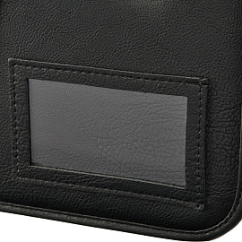 Папка деловая Алекс Спец К из экокожи черного цвета (686/Д/1) фото Папка деловая Алекс Спец К из экокожи черного цвета (686/Д/1)