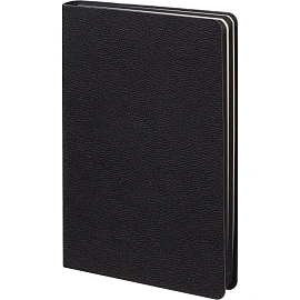 Ежедневник недатированный Attache искусственная кожа А5 160 листов чёрный (чёрный обрез)