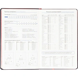 Ежедневник недатированный Attache искусственная кожа А5 160 листов красный (красный обрез)