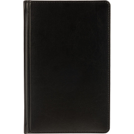 Ежедневник недатированный Attache искусственная кожа тиснение А5 160 листов чёрный