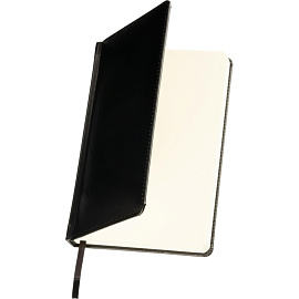 Ежедневник недатированный Attache искусственная кожа тиснение А5 160 листов чёрный