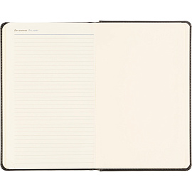 Ежедневник недатированный Attache искусственная кожа тиснение А5 160 листов чёрный