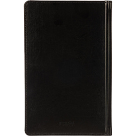 Ежедневник недатированный Attache искусственная кожа тиснение А5 160 листов чёрный